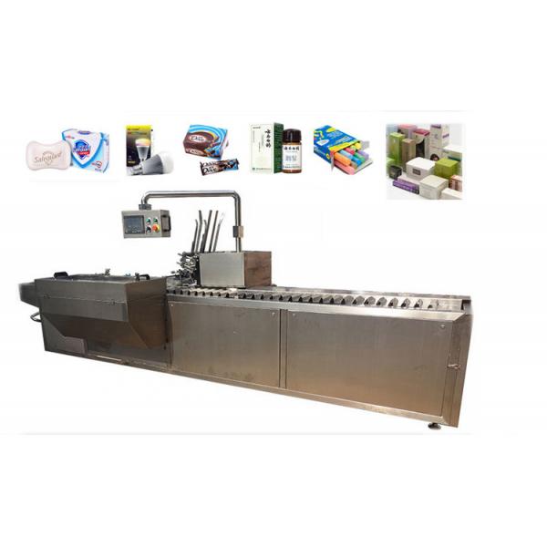 Quality Automatic Horizontal Carton Box Packing Machine For Mask / Tube / Bottle / Soap for sale