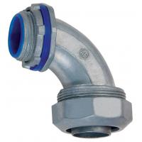 China Liquid tight connecotr 90 degree  , Flexible Conduit And Fittings Liquid Tight Connector Angle type factory
