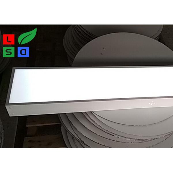 Quality 1200W X 200Hx 80D LED Shop Display 20W Indoor Light Box Single Sided White for sale