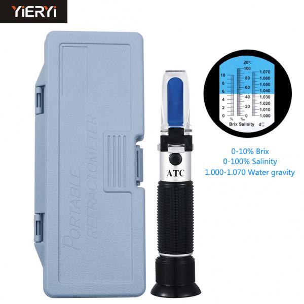 Quality Portable Digital Hand Held Refractometer Automatic Temperature Compensation for sale