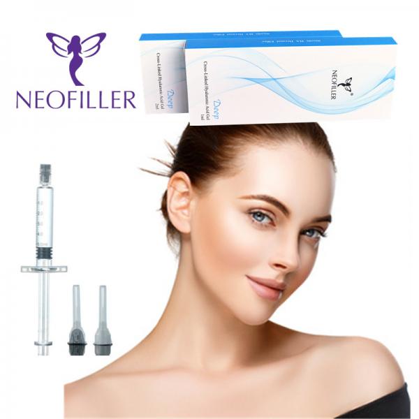 Quality Neofiller 1ml Cross Linked Dermal Filler Hyaluronic Natural Looking Lip Injections 24mg/Ml for sale