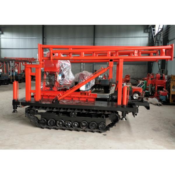 Quality Diesel Rock 28kw 180m Crawler Mounted Drill Rig for sale