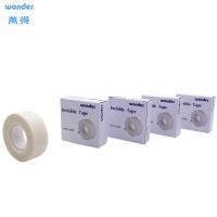 China BOPP Matte Finish Invisible Tape , Labeling  Easy Tear Packaging Tape factory