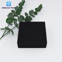 China Matt Lamination Small Jewelry Packaging Boxes Leather filled Paper For Necklace Watch factory