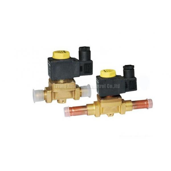 Quality Brass 2 Way Brass Solenoid valve Castel Equivalent For Refrigeration System for sale