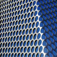 Quality Decorative Micro Perforated Aluminium Sheet Plate Mesh Architectural Curtain for sale