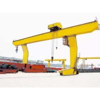 China Box Type L Leg 30 Ton Gantry Crane Single Girder Workshop Loading Unloading Crane factory