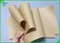 China FDA Certification Approved Brown Kraft Paper Food Grade For Nut packaging bag factory