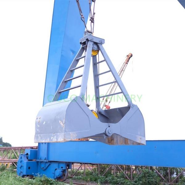 Quality Customized Mechanical 2 Rope Clamshell Grab Bucket for sale