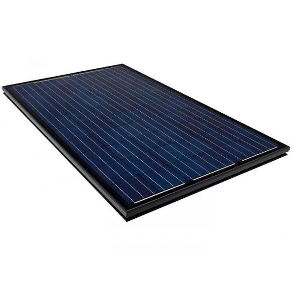 Quality 260w Polycrystalline Black Solar PV Panels Pond Grid - Connected Power Generation System for sale