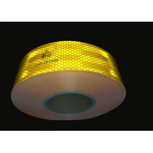 Quality 0.05*45.72m Ece 104 Reflective Tape Self Adhesive For Vehicles for sale