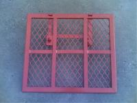 China Safety Powder Coated Steel Trap Door Brick Guards For Scaffolding Ladder Access factory