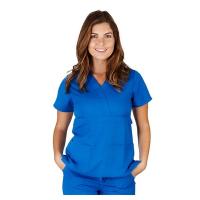 Quality Custom Logo Solid Color Hospital Scrub Suit Classic Style OEM Service for sale