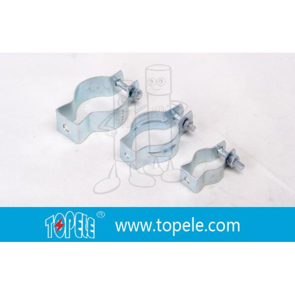 Quality Electro-Galvanized Steel Conduit Hangers With Bolt And Nut / "1/2-4" Conduit for sale