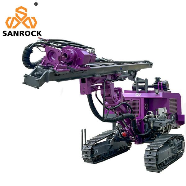 Quality Depth 50m Hydraulic DTH Drilling Machine Rotary Borehole Drilling Rig Mining for sale