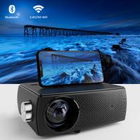 China 1080p Wifi Portable Android Projector 220 ANSI Lumens For Home Outdoor factory