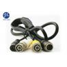 China 4 Pin Video Aviation Cable For Connect DC And BNC Cable For CCTV Security Camera factory