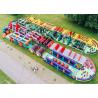China Colorful Giant Inflatable Obstacle Course 5k For Adult Customized Size factory