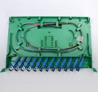 China Telecom Standard SC 12Cores ODF With Adapters and Pigtails 19 Inch 12 Core Optic Fiber Patch Panels factory