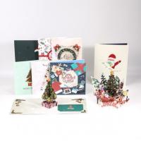 China Art paper Personalised Printed Cards Three Dimensional Christmas Greeting Card factory