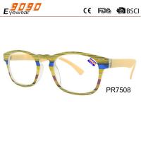 China New arrival and hot sale of plastic reading glasses with color lenses, suitable for women factory