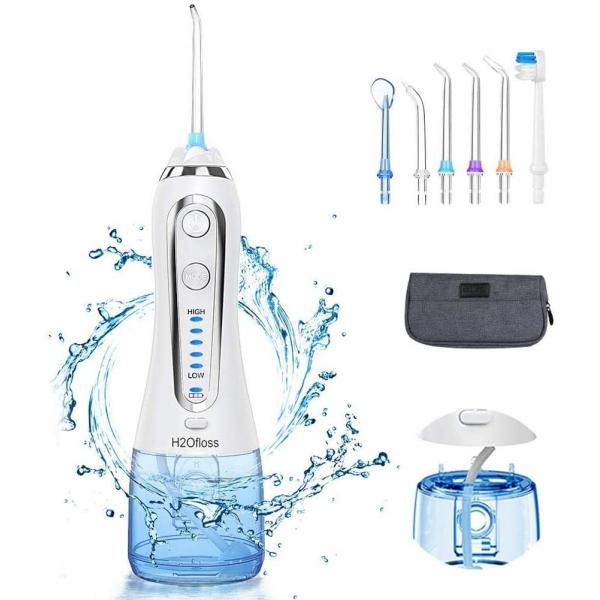 Quality Electric White Cordless Advanced Water Flosser With Multi Tips for sale