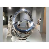 China OEM Mirror Polished Stainless Steel Decorative Abstract Art Sculpture factory