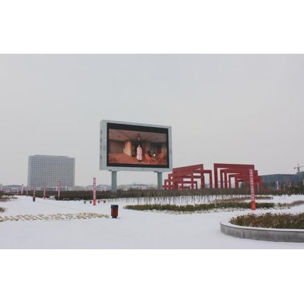 Quality Outdoor SMD 3535 , 2828 Led Billboard Display Die Casting Cabinet 6KG / PC for sale