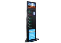 China 6 Secured Electronic Lockers Cell Phone Charging Kiosks for Airport / Train Station / Bus Station factory