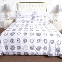 China 100% Cotton King Single Hotel Bedding Sets Customizable Hotel Plain White Bed Linen factory