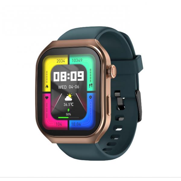 Quality 270mAh Round Shape Smart Watch With AMOLED Display Music Control Rotating Crown for sale