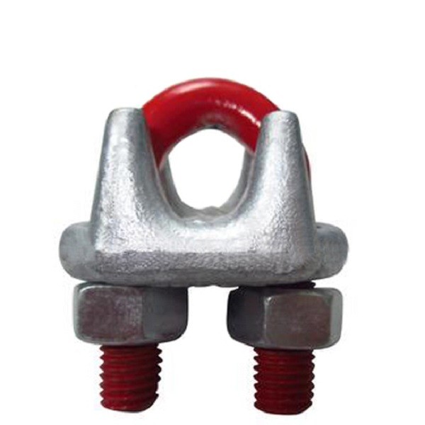 China Electric Wire Rope Clip U.S Type Carbon Steel Galvanized 1/8 Inch To 3-1/2 Inch factory