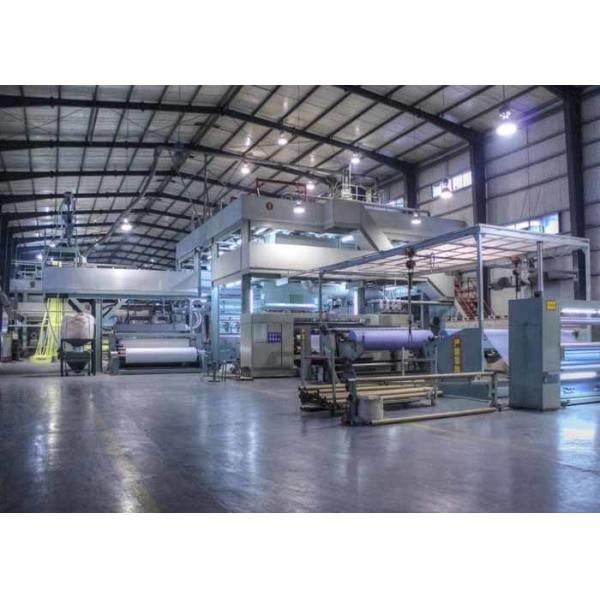 Quality 550m/Min 4200mm Nonwoven Production Line Anti Bacterial Health Care for sale