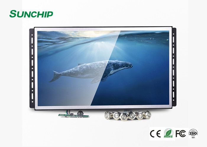 China Metal Housing Open Frame Touch Screen Monitor Multiple Interactive Mode Interfaces factory