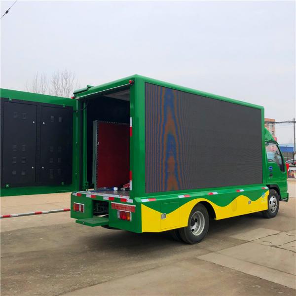 Quality 1.5m LED Billboard Truck 98hp P5 P6 P4 Mobile LED Display Truck For Live Shows for sale