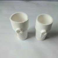 China Dental ceramic lab quartz crucible for Bego Fornax casting machine factory