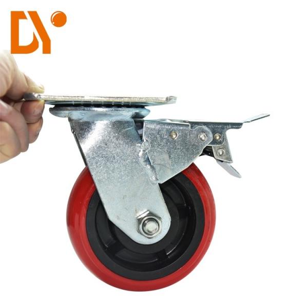 Quality 3 Inch Heavy Duty Swivel Casters , Universal Anti Static Caster Wheels With for sale