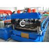 China 0.3-0.8mm Color Steel Glazed Roofing Tile Roll Forming Machine Chain Driven factory
