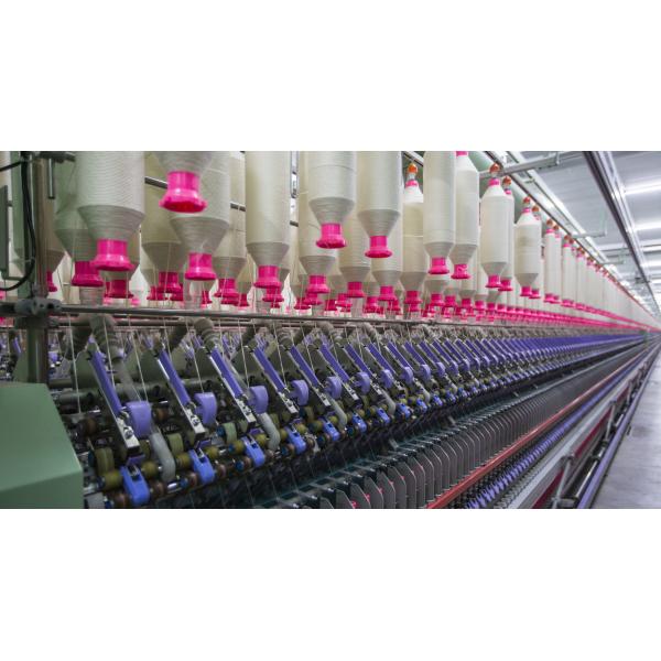 Quality Blended Yarn / Cotton Spinning Machinery High Yield Top-Notch Components for sale