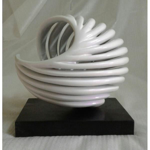 Quality Simple Abstract Metal Art Sculptures Exhibition Hall Contemporary Metal for sale