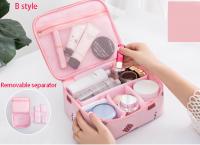 China Web celebrity makeup bag girl small portable travel storage bag and cosmetic box with large capacity factory