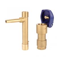 China Durable Brass Quick Coupler Irrigation Anti Aging 1.5Mpa Working Pressure factory