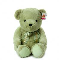 China plush teddy bear big cuddle Tied teddy bear factory