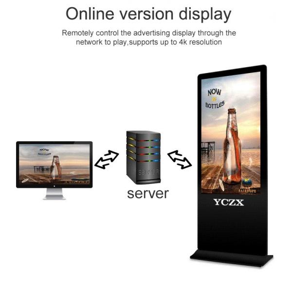 Quality Android 42” Indoor Touch Screen LCD Advertising Player For Shopping Mall for sale
