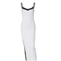 China Low Moq Clothing Manufacturer Women Spaghetti Strap Bodycon Dress Sexy Sleeveless Maxi Dresses factory