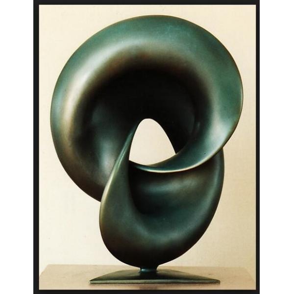 Quality 2 Meters Forged Abstract Copper Sculpture , Furnishings Bronze Sculpture Abstract for sale