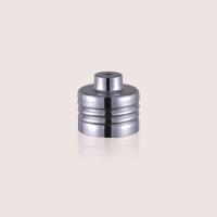 Buy cheap Compact Design Aluminum Cosmetic Parts Perfume Sprayer Closure Silver from wholesalers