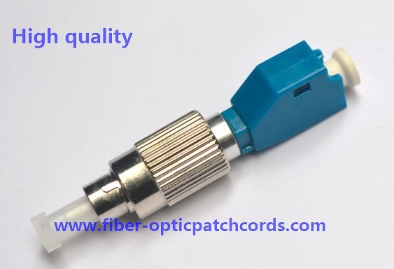 Quality LC Female To FC Memale Fiber Optic Adapter single mode simplex/ Optical Fiber Adapter SM SX Blue Color for sale