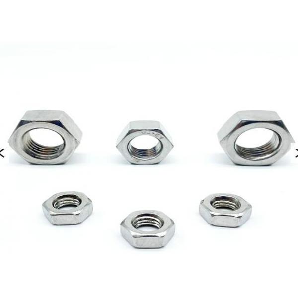 Quality M6 M8 M10 M12 M16 din 555 DIN934 DIN439 DIN936 UNI5587 Fin Hex Nuts for sale