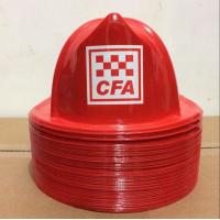 China costume party hat,fire chief hat, plastic toy hat, fire chief helmet for children party toy hat to USA factory
